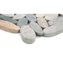 VENETIAN PEBBLES - 2X2/12X12, MULTICOLOR FLAT, SATIN